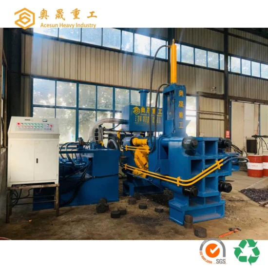 Waste Magnesium Metal Powder Recycling Hydraulic Vertical Four Column Briquette Making Machine